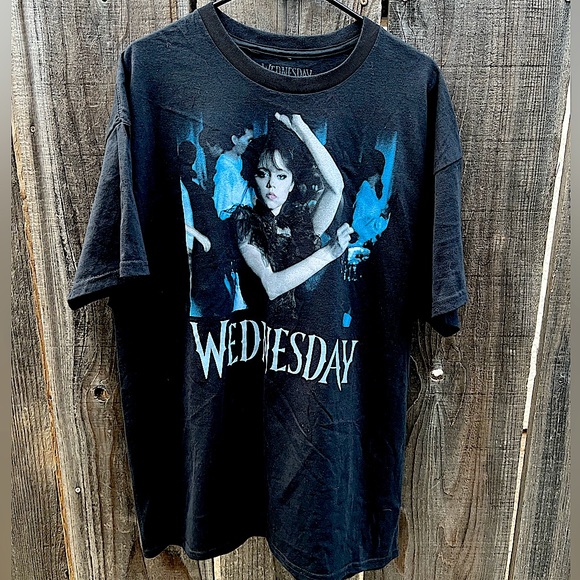 Wednesday NWOT tee shirt - Picture 2 of 3